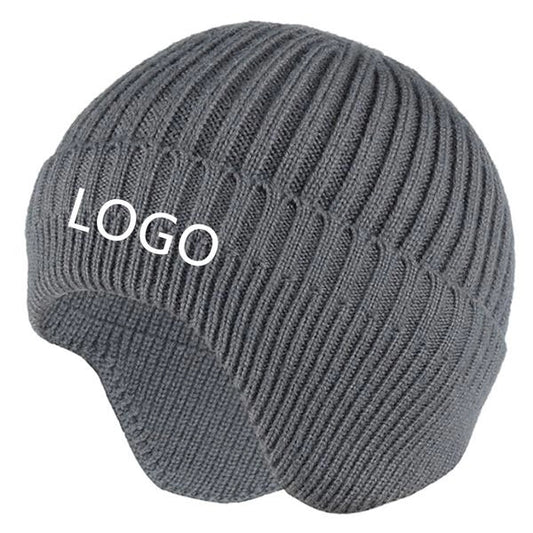 Unisex Winter Keep Warm Knitted Beanie Earflap Hat