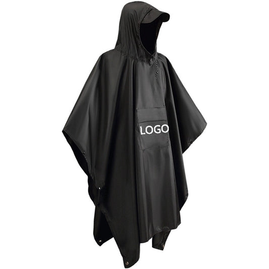 3 In 1 Multifunctional Hiking Camping Raincoat Poncho