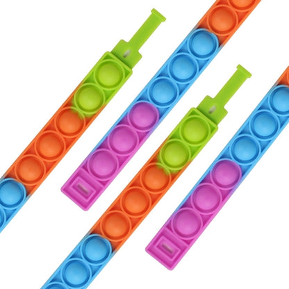 Stress Relief Silicone Push Pop Bubble Bracelet