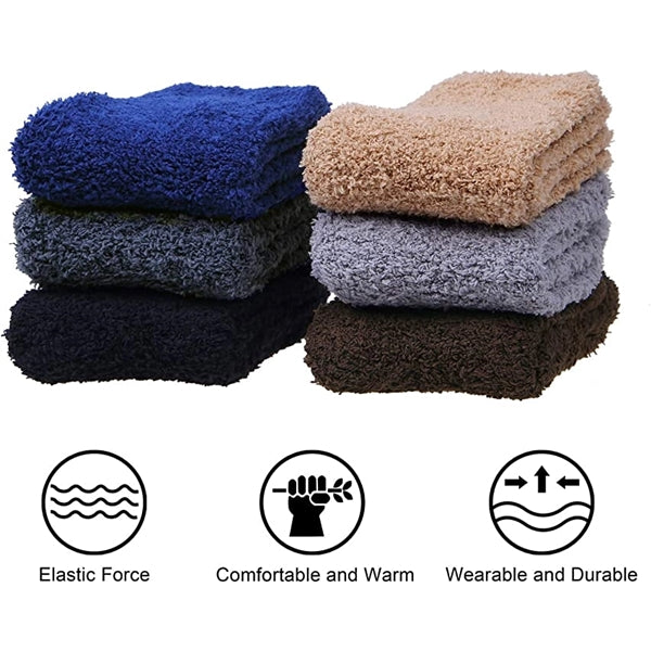 Fuzzy Fluffy Cozy Slipper Socks
