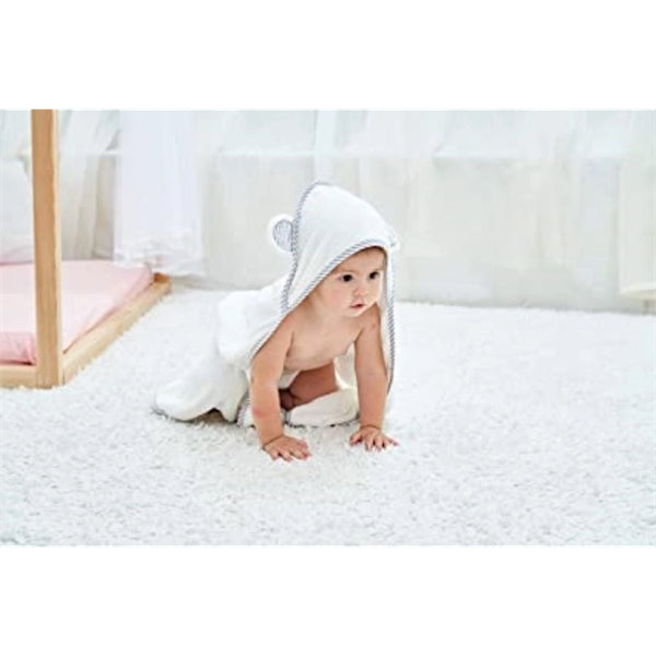 Soft Hooded Bath Towel with Ears for Baby