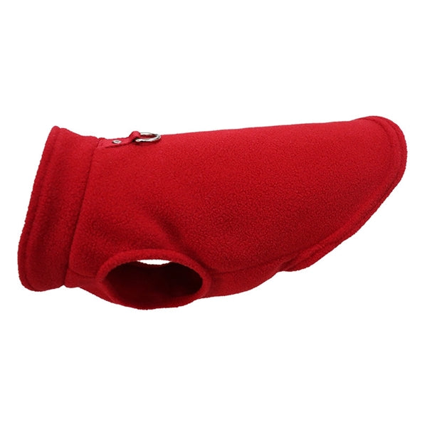 Pure Color Custom Polar Fleece Pet Dog Coat Clothing