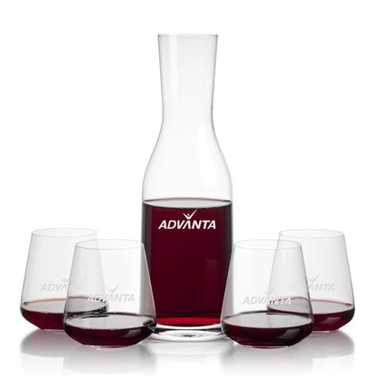 Caldmore Carafe & Breckland Stemless Wine