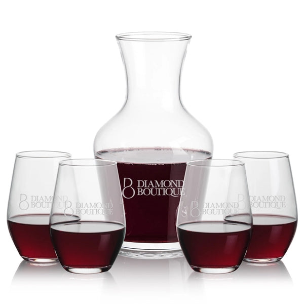 Summit Carafe & Vale Stemless Wine