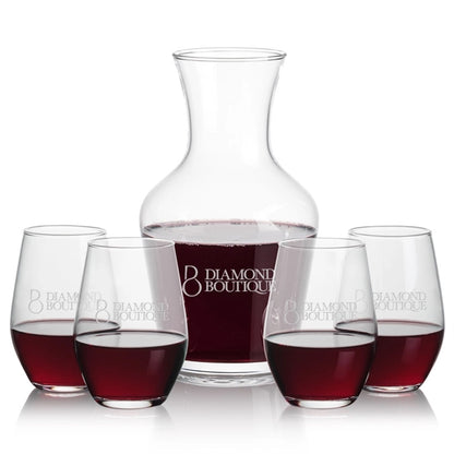 Summit Carafe & Vale Stemless Wine