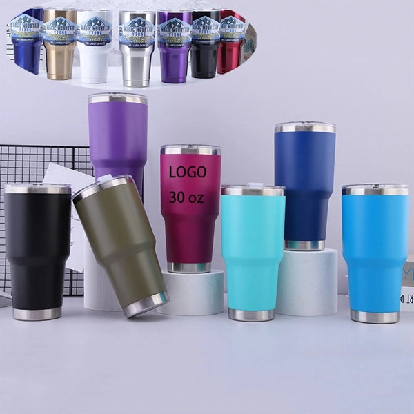 30 oz Stainless Steel Ice Tumbler