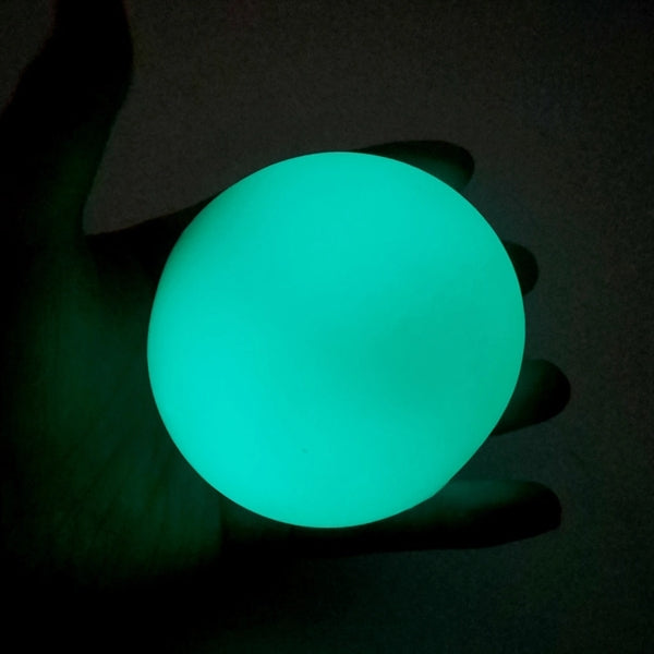 Glow In The Dark Round Shape Stress Relief Toy Ball