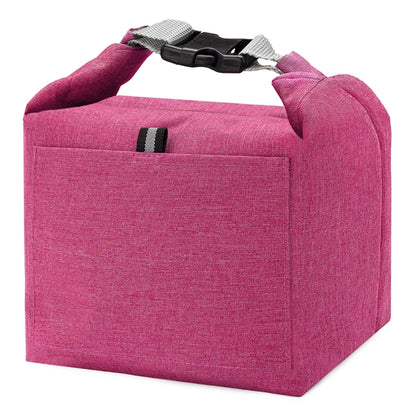 Insulated Lunch Cooler Bag w/ Exterior Pocket & Air Tight Se