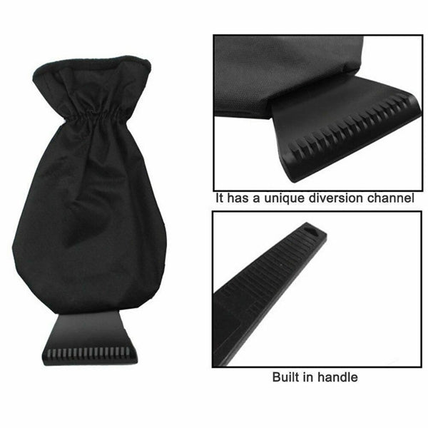 Portable Warm Grip Ice Scraper