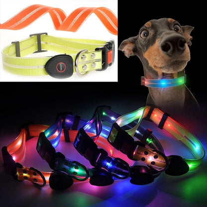 Rechargeable LED Pet Flashing Collar