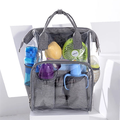 Clear Diaper Bag Backpack