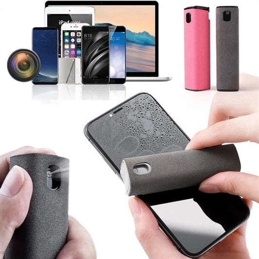 2 in1 Screen Cleaner Spray Bottle Set