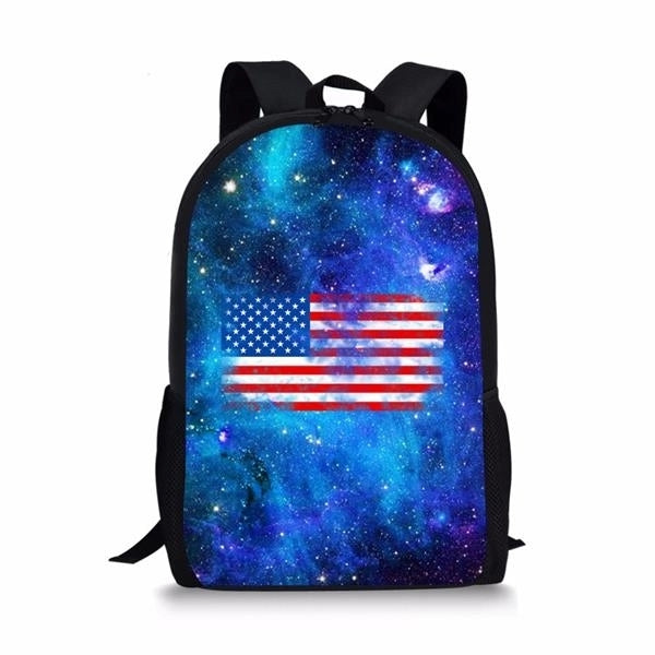 Custom Sublimtion Full Printing US Flag Backpack