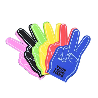 MOQ100 Giant Foam Finger Cheering Gloves