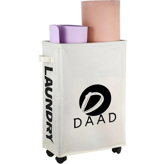 Laundry Storage Basket with Wheels