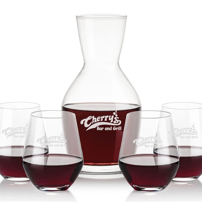 Westwood Carafe & Reina Stemless
