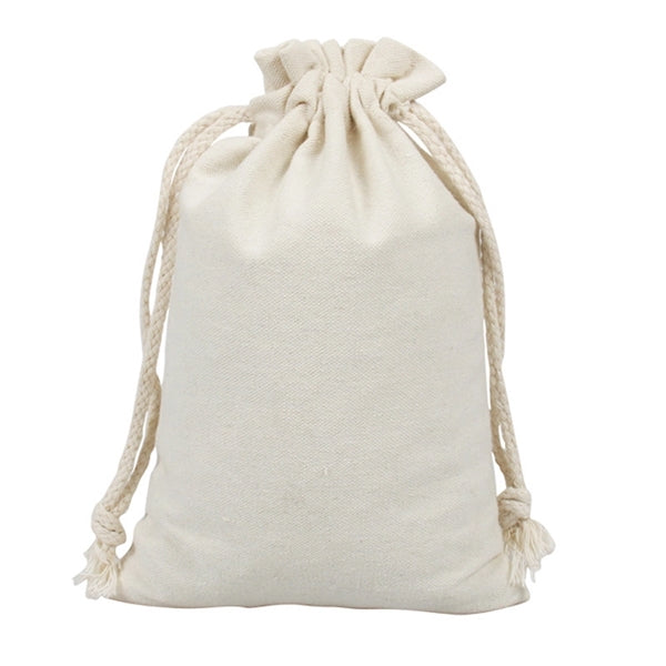 Custom Cotton Canvas Drawstring Storage Shoe Laundry Bags