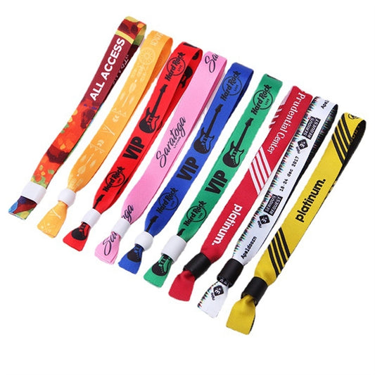 Dye Sublimation Advertising Wristbands