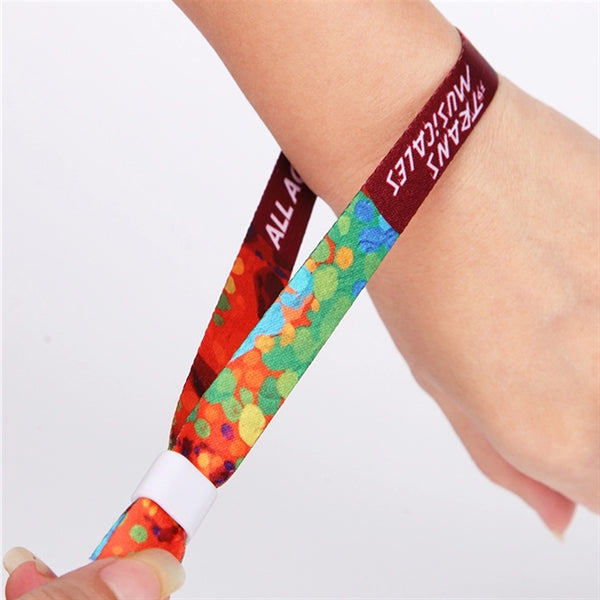 Dye Sublimation Advertising Wristbands
