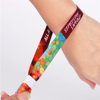 Dye Sublimation Advertising Wristbands