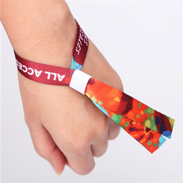 Dye Sublimation Advertising Wristbands