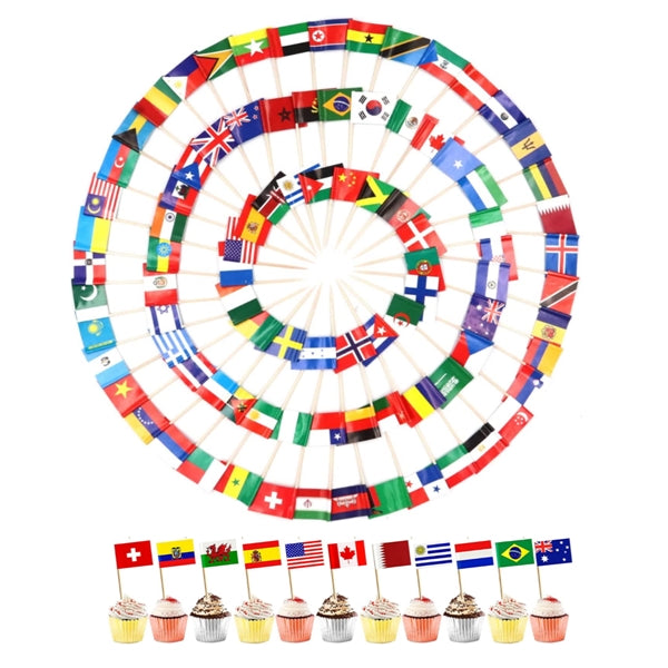 Toothpick Flags