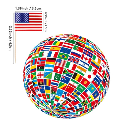 Toothpick Flags