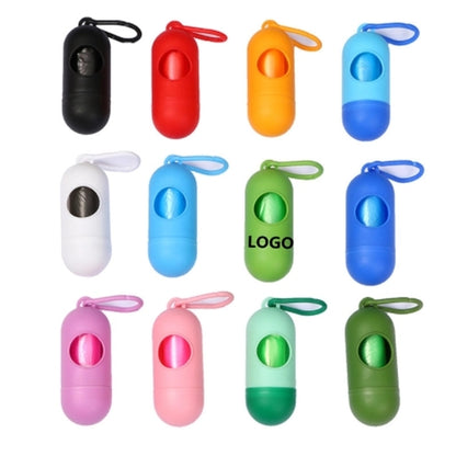 Bullet Type Pill Dog Poop Bag Holder Portable Pet Supplies