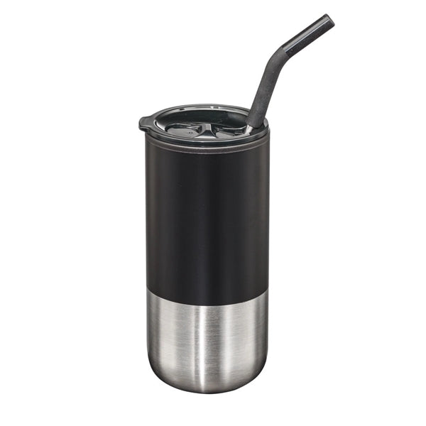 Bondi Double Wall Tumbler w/ Straw -18oz