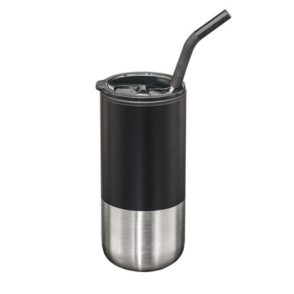 Bondi Double Wall Tumbler w/ Straw -18oz