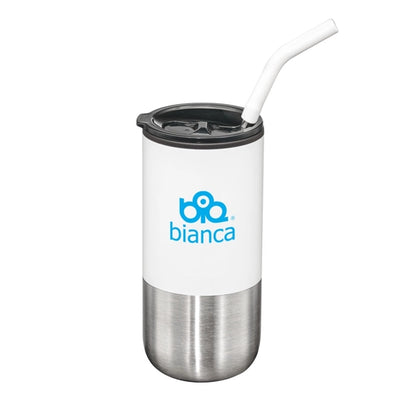 Bondi Double Wall Tumbler w/ Straw -18oz