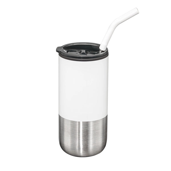 Bondi Double Wall Tumbler w/ Straw -18oz