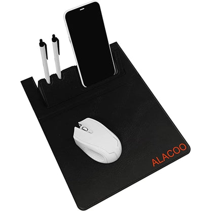 Multi Functional Mouse Pad with Organizer Phone & Pen Holder