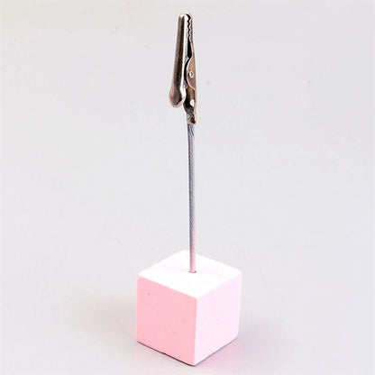 Photo Holder Stand Memo Clip