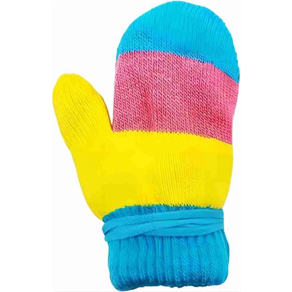 Striped Kids Mitten Knitted Gloves