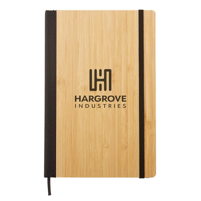 6" x 8" Bamboo Journal With RPET Back