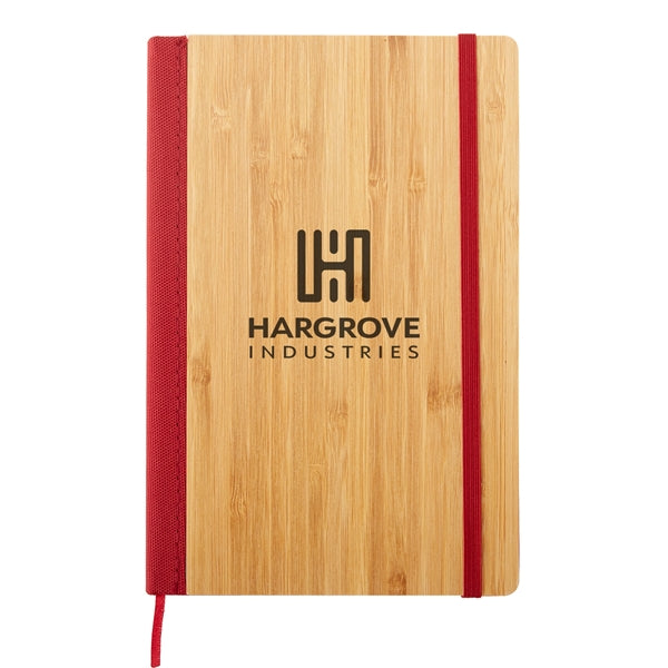 6" x 8" Bamboo Journal With RPET Back