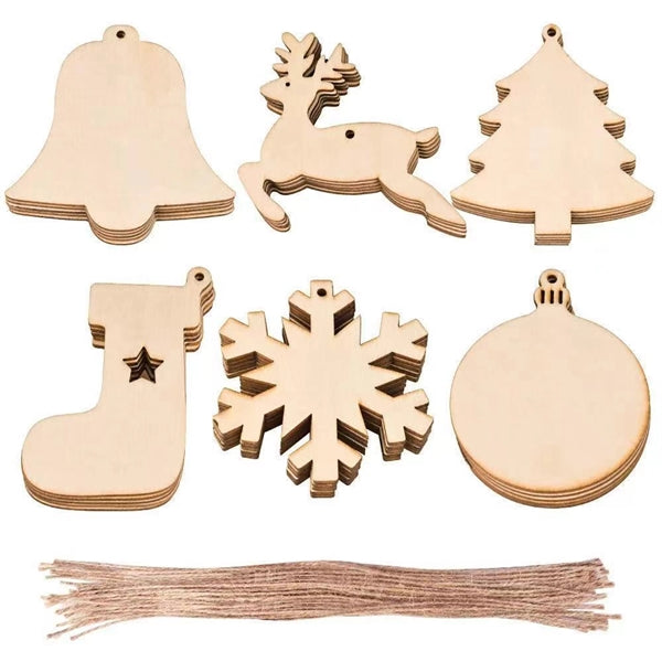 DIY Wood Ornament w/ Rope