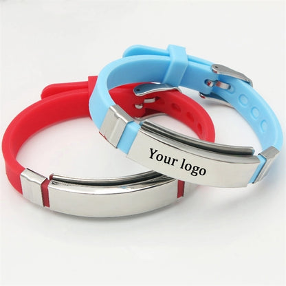 Stainless Steel Sports bracelets and Couples Wristbands