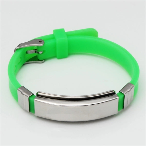 Stainless Steel Sports bracelets and Couples Wristbands