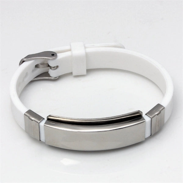 Stainless Steel Sports bracelets and Couples Wristbands
