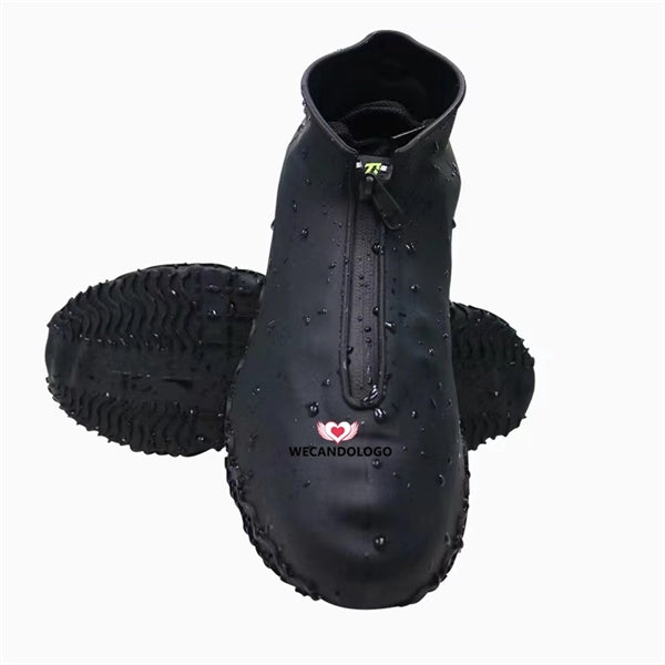 Waterproof Silicone Shoe Covers With Zipper