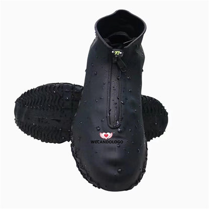 Waterproof Silicone Shoe Covers With Zipper