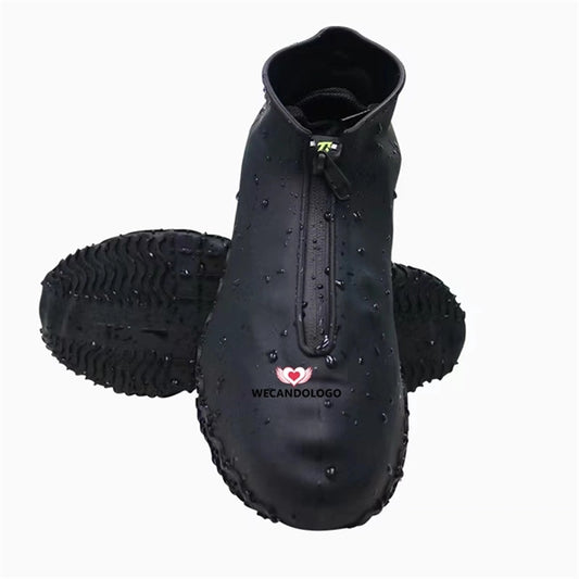 Waterproof Silicone Shoe Covers With Zipper