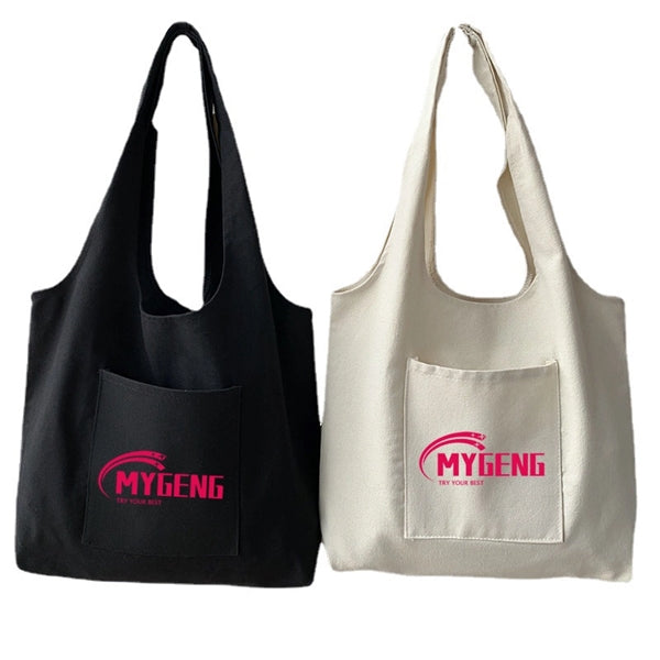 Canvas Tote Bags Pocket
