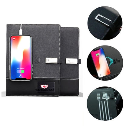 Multi-function Charging A5 Note Book