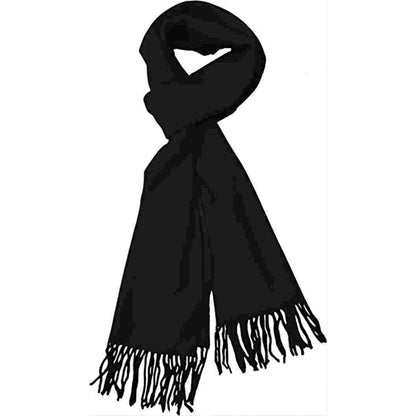 Cashmere Pashmina Woven Scarf With Fringes