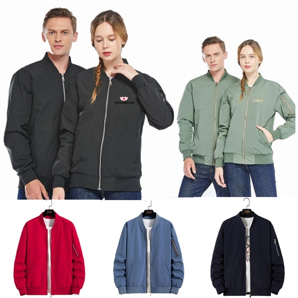 Women Mens Business Flight Jacket