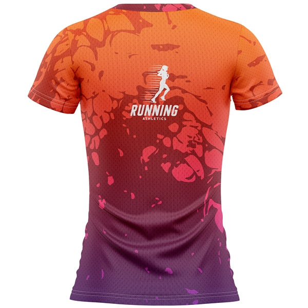 Women's 160 GSM Birdseye Mesh V-Neck Short Sleeve T-Shirt