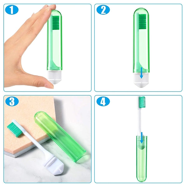 Travel Toothbrush With Sleeve